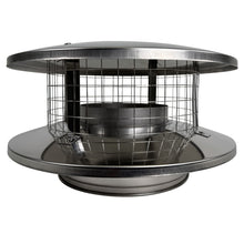 Load image into Gallery viewer, Chimney Cap with Flat Top and Spark Screen for 8" Inner Diameter Chimney Pipe