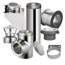 Load image into Gallery viewer, Through The Wall Kit for 8" Inner Diameter Chimney Pipe