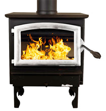 Load image into Gallery viewer, Buck Stove Model 21NC Wood Stove With Pewter Door and Leg Kit