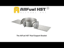 Load and play video in Gallery viewer, Roof Support Bracket for 8" Inner Diameter Chimney