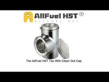 Load and play video in Gallery viewer, Tee with Clean-Out Cap for 8" Inner Diameter Chimney Pipe