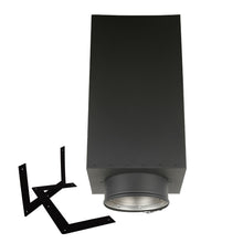 Load image into Gallery viewer, 36" Square Ceiling Support Box for 6" Inner Diameter Chimney Pipe