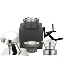 Load image into Gallery viewer, Cathedral Ceiling Kit for 8" Inner Diameter Chimney Pipe