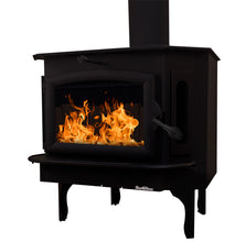Load image into Gallery viewer, Buck Stove Model 91 Wood Stove With Black Door and Leg Kit