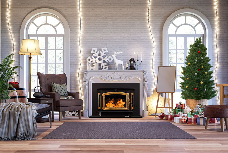 Buck Stove Model 91 Fireplace Insert With Gold Door – AllFuel HST