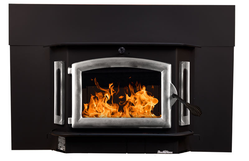 Buck Stove Model 91 Fireplace Insert With Pewter Door
