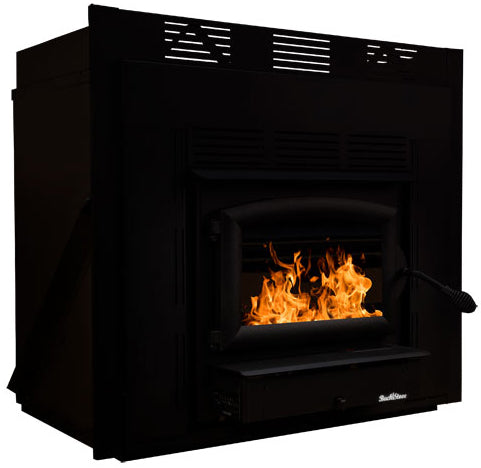 Buck Stove Model ZC74 Zero Clearance Fireplace With Black Door – AllFuel HST