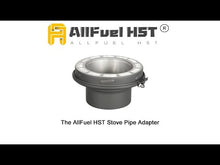 Load and play video in Gallery viewer, Stove Pipe Adapter for 6" Inner Diameter Chimney Pipe