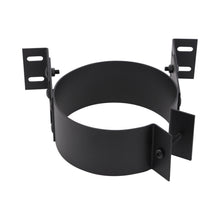 Load image into Gallery viewer, 3" Diameter Adjustable Wall Bracket for AllFuel HST Pellet Stove Pipe - Black
