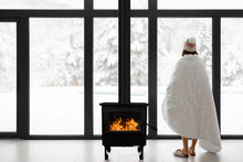 Load image into Gallery viewer, Buck Stove Model 21NC Wood Stove With Black Door and Leg Kit
