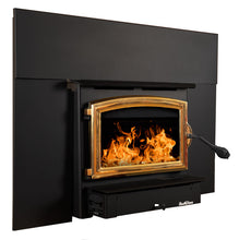 Load image into Gallery viewer, Buck Stove Model 21NC Fireplace Insert With Gold Door
