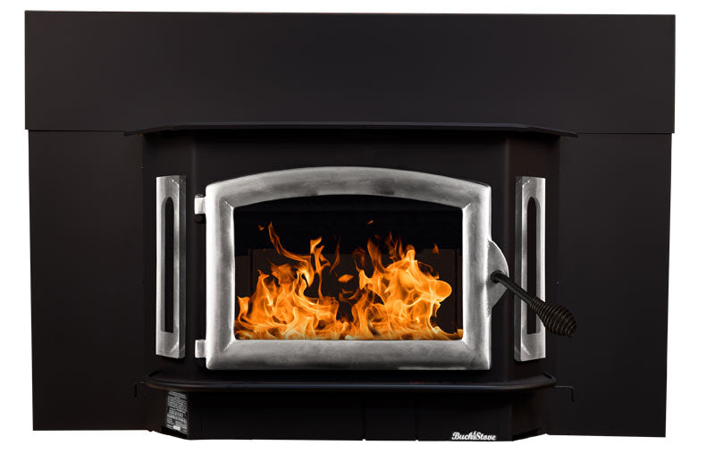 Buck Stove Model 81 Fireplace Insert With Pewter Door